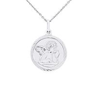Amours, Bisous & Calins - MÉDAILLE MON ANGE - Argent 925-100% Anallergique - pour Enfants de 2 à 12 ans - Bijou Enfant