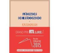 Amours Léonor De Récondo (Auteur)