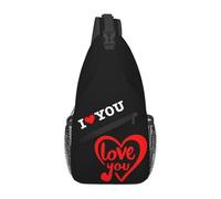 Amours Profondes Unisexe Sacs D'Epaule Antivol Sling Bag Casual Sacs À Dos Porté Travers pour Usage Quotidien Loisirs Extérieur Business