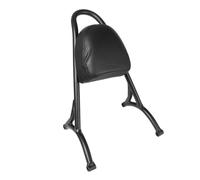 amovible dossier arrière Sissy Bar amovible Coussin De Dossier Arrière Pour Passager De Moto, Compatible Avec Harley Sportster XL883 1200 X48 Forty Eight 2004-2020(Black)