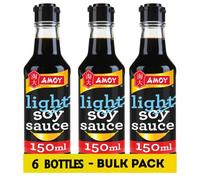 Amoy Soy Sauce Light (150ml) - Paquet de 6