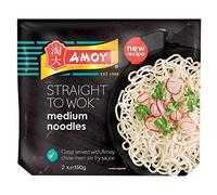 Amoy Straight to Wok Medium Noodles 6 x 2 x 150g