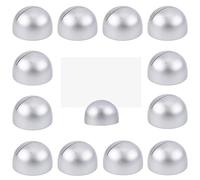 AMOYER 12 Supports de numéros de Table Ronde Porte-numéros de Table en Argent Clips Photo pour Cartes de Lieu pour Un Anniversaire de Mariage, Une fête d'anniversaire