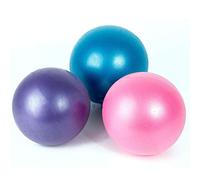 AMOYER 1pc Mini Yoga Balle Molle Pilates Ballon d'exercice Cuisses L'équilibre De Formation De Base Ball Fitness Équipement d'exercice 25cm Diamètre