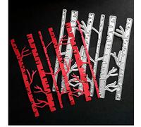 AMOYER 1pcs Arbre métal Découpe Dies Stencil pour Le Bricolage Scrapbooking Die Album Photo Cuts décoratif Gauffrage Papier Craft Cartes