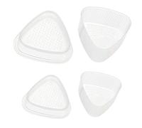 AMOYER 2PCS / 1 Set Moule Sushi Onigiri Boule de Riz Bento Presse Maker Moule Outils de Bricolage Utilitaire Accessoires de Cuisine