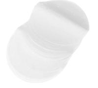 AMOYER 50pc Blanc Panier en Bambou Vapeur Papier 6inch Cuisine Cuisson Vapeur en Bambou Ronde Non Stick Dim Sum Papier sous Vapeur Mat
