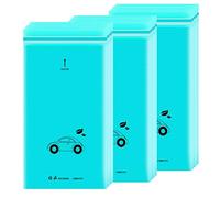 AMOYER 50pcs / Set Auto-adhésives jetables Voiture Biodégradable Poubelle Porte-Sac Poubelle de Stockage pour Voiture