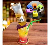 AMOYER 6pcs Wine Bar Bouteille de bière Buckle Snap Drink Bar Clips Bouteille Porte-Bar Accessoires de Cuisine