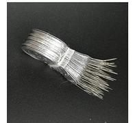 AMOYER Argent Aluminium Bow 50pcs Fil Enfile-Aiguille Point d'insertion Outil pour la Machine à Coudre à la Main Craft Outils Accessoires