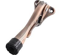 AMOYER Butées de Porte Kickdown Butée de Porte rétractable Ressort Robuste en Acier Inoxydable Easy Step Serrures de Porte réglables Arrêt/libération du Support au Pied