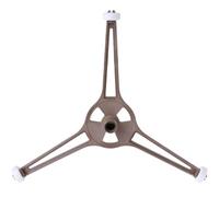 AMOYER Four Micro-Ondes Rouleau de Soutien Guide Bague en Verre Turntable Piètements Support de Plaque Plat avec Triple pour Cuisson Outil