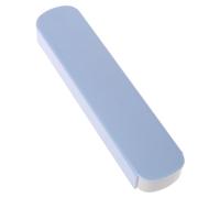 Amoyeric Boîte de rangement pour couverts de table - Étui de voyage pour papeterie, baguettes, cuillère, fourchette - Bleu nordique - 19,5 x 4,1 x 2,3 cm