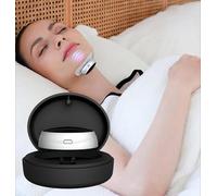 Amoyeric Dispositif Anti-ronflement pour La Gorge EMS, Dispositifs Automatiques Intelligents D'aide Au Sommeil pour L'apnée du Sommeil, Connexion Électronique Réglable Anti-ronflement