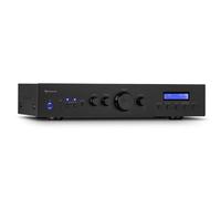 Auna Amplificateur Hi‑Fi stéréo Bluetooth 2 canaux – Basses/Aigus, Télécommande, AUX