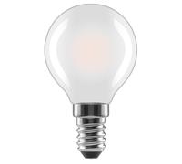 Amp. Fil. Led, E14, 470lm Remp. 40w, Amp. Goutte,Blc Chd,Mte,Ra90,Rég.