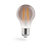 Amp. fil. LED, E27, 380lm 8W, amp. incand. vint., inten. rég., blc chd