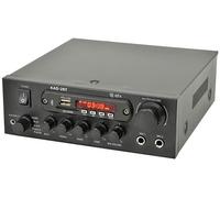 AMP21 KAD-2BT Amplificateur stéréo numérique Multifonction Classe D avec Lecteur multimédia Bluetooth 55 W, entrée USB et SD et récepteur FM 3,5 mm