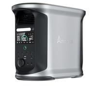 Ampace Andes 1500 Generateur Electrique Portable, 1462Wh LiFePO4 Station électriqu, 100% Chargé en 55 Min, 6000+ Fois, 2400W (3600W Pic) Générateur Solaire für Camping, Voyages, RV, Panne de Courant