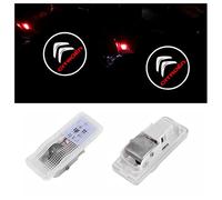 AMPACO 2 pcs Car Projecteur de Logo, pour Citroen Triumph Sega C4L C5 C6 LED Voiture Interieur Accessoires Lumière de Bienvenue de Porte de Voiture