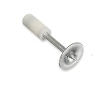 AMPACO Mini Pistolet à Clous en Acier Outil de rivetage à 4 Vitesses de réglage de la Puissance Silencieux Automatique Outil de Fixation Murale de scories pour l'outillage Rainu(Size:B:100pcs)