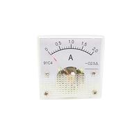 Ampèremètre 91C4-A, compteur de courant analogique DC, 1/2/3/5/10/20/30/50/100/200A, Type pointeur