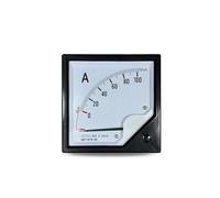 Ampèremètre à cadran Ampèremètre analogique 6C2, entrée 4-20 mA, 50 Hz, précision 100%, 200 A, 300 A/min, convertisseur de fréquence for instruments(20A 4-20mA)