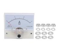 Ampèremètre à pointeur CC, 85C1 DC 0~3A Compteur de courant haute précision ABS Type de pointeur Ampèremètre à panneau analogique Volt Volt Jauge tension pour mesurer le courant