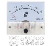 Ampèremètre, Ampèremètre Analogique, 85c1 DC 0~500ua Abs Pointeur Ampèremètre Ampèremètre Panneau Compteur de Courant de Haute Précision Avec Structure Simple