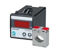 Ampèremètre Ampèremètre numérique, 160-260VAC 50/60Hz, avec CT | SDM-A Slim Compact, indicateur de panneau LED(CT 800A,48x48mm)