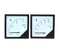 Ampèremètre analogique 6C2 5A-300A/75mV CC, indicateur de courant, 80 x 80 mm, 1 pièce(50A 75mV)