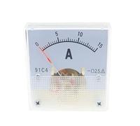 Ampèremètre analogique 91C4 DC 1A 2A 3A 5A 10A 20A 30A 50A 100A 200A 300A 500A, panneau, pointeur mécanique, Type ampèremètre, compteur de courant(91C4- V,1)