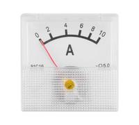 Ampèremètre analogique DC, panneau de compteur de courant, pointeur mécanique, Type 10A 20A 30A 50A, testeur de tension de courant