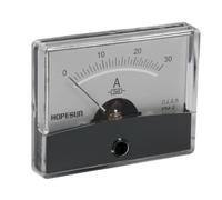 AMPEREMETRE ANALOGIQUE DE Tableau 30A CC / 60 x 47mm