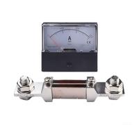 Ampèremètre analogique DH670 100 A 300 A DC avec panneau shunt pour mesure de courant continu (300 A)