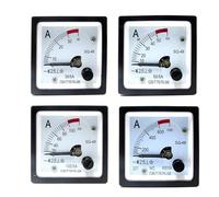 Ampèremètre analogique SQ-48, 2 fois la surcharge, plage 1 A-600/5 A, panneau de jauge, 48 x 48 mm, 1 pièce(100A(5A))