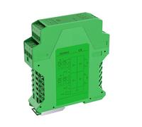 Ampèremètre analogique Transmetteur de signal CC 4-20, convertisseur d'isolateur de signal analogique 24 V CC 4-20 mA vers 0-10 V(1 In 4 Out,0-20MA OUTPUT_4-20MA INPUT_DC24V)
