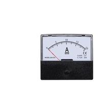 Ampèremètre CC/CA 1A2A3A5A10A15A20A30A50A DH670 Compteur à aiguille mécanique(DH670 AC,10A)