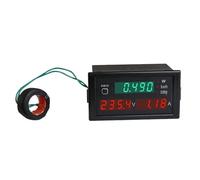 Ampèremètre de alternative, wattmètre, testeur de facteur de puissance, compteur d'énergie à affichage numérique, wattmètre, réinitialisation DL69-2047(AC80-300V)