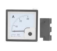 Ampèremètre de mesure précise monté sur moteur 0 à 300 A Compteur de taille compacte en ABS noir pour systèmes de distribution d'énergie de contrôle industriel