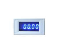 Ampèremètre d'isolement DC 10A, compteur de courant continu, tension d'alimentation isolée, ampèremètre DC 8-18V, Test de courant positif et négatif, 0.4 pouces LED(White cover-Red)