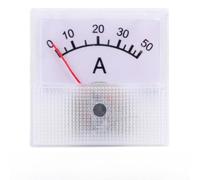 Ampèremètre mécanique 91C16 de qualité industrielle pour l'installation de panneaux dans le contrôle électrique et la surveillance de l'alimentation (50 A)