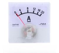 Ampèremètre mécanique 91C16 de qualité industrielle pour l'installation de panneaux dans le contrôle électrique et la surveillance de l'alimentation (20 A)