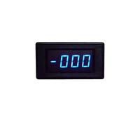 Ampèremètre numérique avec affichage LED rouge - Tension d'alimentation 5 V - Mini voltmètre - Bleu
