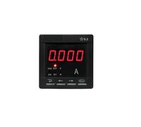 Ampèremètre numérique intelligent monophasé AC-DC avec affichage AC5Adc75mv Communication RS485 alarme transmission 4-20ma(AC 48x48mm 5A)