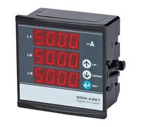 Ampèremètre numérique triphasé SDM-A96T 3P et 4W, compact et compact, avec panneau LED(3CT 50A)