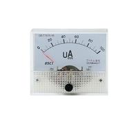 Ampèremètre pointeur cc 85C1-uA, microampèremètre analogique, compteur de courant mécanique, ampèremètre à panneau 50uA 100uA 200uA 300uA 500uA