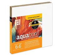 AMPERSAND ART SUPPLY Museum Series Aquabord, 0,35 cm de profondeur, 15,2 x 15,2 cm, lot de 4 CBT066