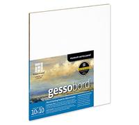 Ampersand Art Supply Museum Series Gessobord, bois, acrylique, profil plat 0,3 cm, 25,4 x 25,4 cm