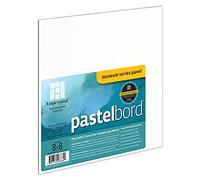 Ampersand Art Supply Museum Series Pastelbord, papier, acrylique, blanc, 20,3 x 20,3 cm